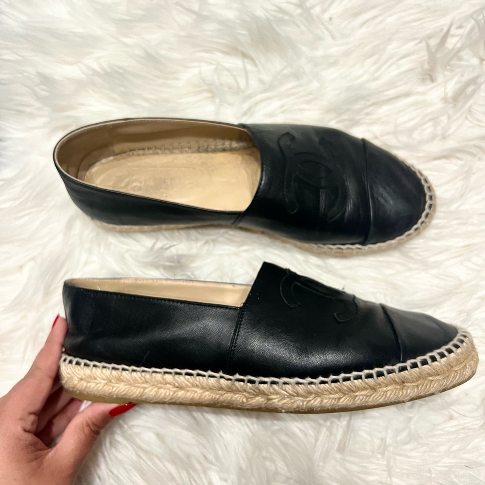 Chanel Espadrilles size 40 black